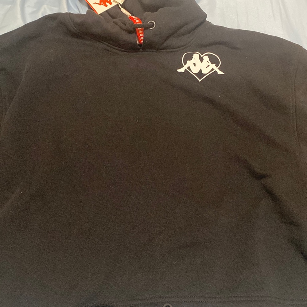 Kappa crop top hoodie